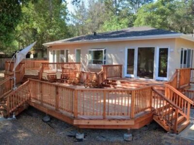 Large Backyard Deck 1